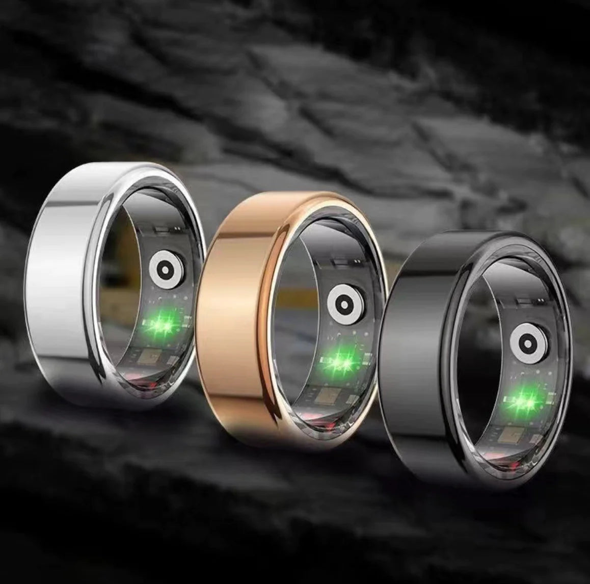 WeBeat™  Smart Heart Couple Ring